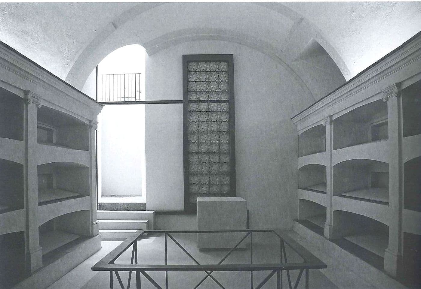 Gli ambienti della cripta della Cattedrale di Caserta